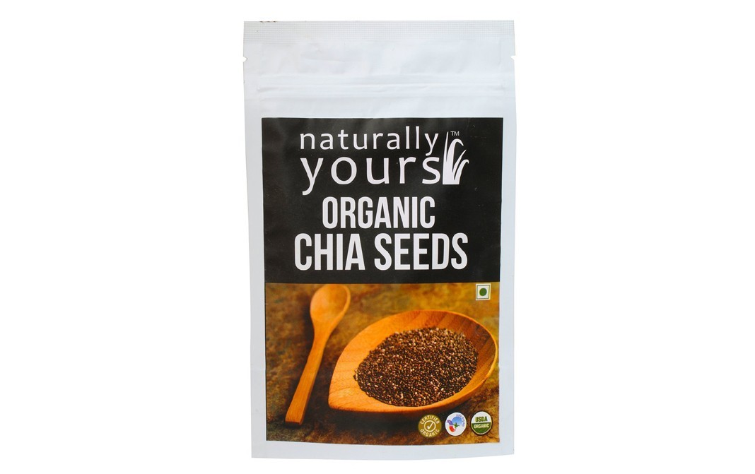 Naturally yours Organic Chia Seeds    Pack  100 grams
